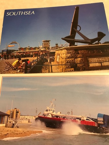 Ferry boats southsea postcards - ferry,