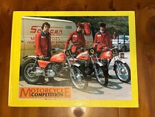 Vintage Motorcycle competition  Book 
