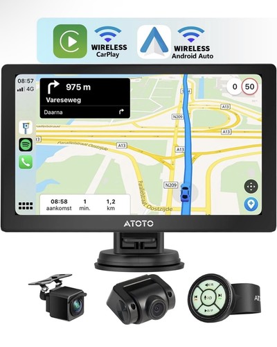 Atoto p807pr portable - p807pr, qled