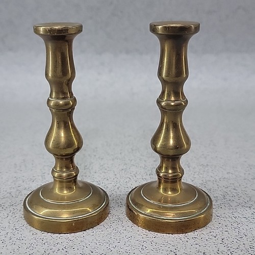 Pair small brass - pair,