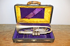 Vintage 1900's CG CONN Cornet