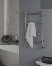 The Cast Iron Bath Company Towel Radiator 700h X 425 W X 75d With Valves