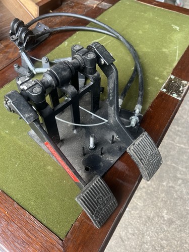 Dual control pedals for - control,