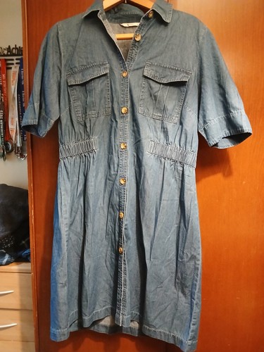 Denim dress lovely - denim, 16...lovely