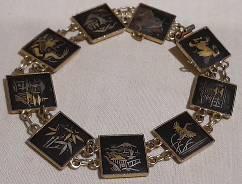 Antique japanese komai shakudo - japanese,