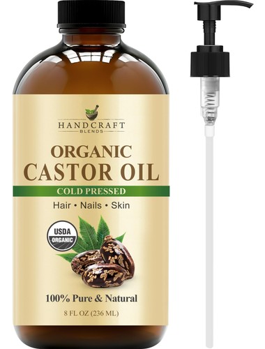Cold pressed organic castor - cold,