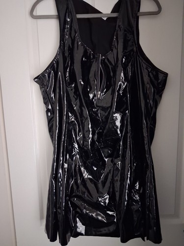 Bnwt sexy shiny - black, wetlook