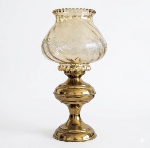 Vintage brass oil - oil, style