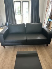 2 & 3 Seater Faux Leather Sofa