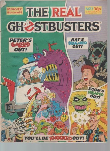 The real ghostbusters comic - ghostbusters,