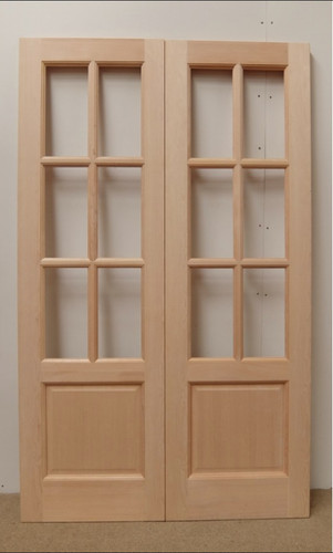 French door pair - french,