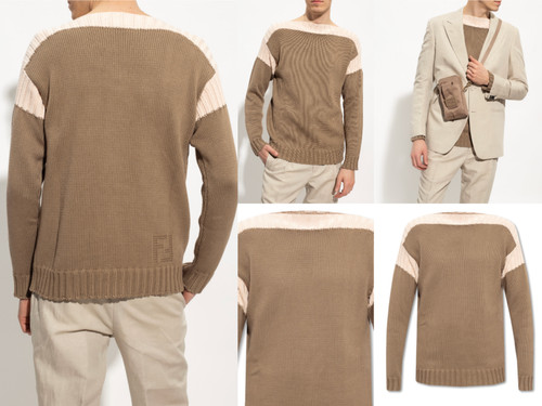 Fendi inlay sweater - inlay,