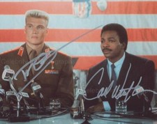 CARL WEATHERS & DOLPH LUNDGREN