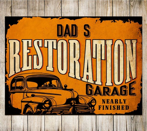 Personalised garage sign - personalised,