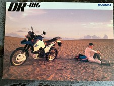 Suzuki DR-BIG 750S Brochure Rare 750