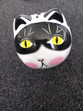 Ceramic Large Chubby Cat Piggy