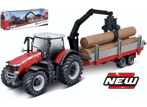 Burago massey ferguson 8740s - burago,