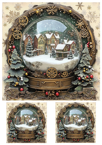 Rice paper decoupage - rice,