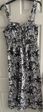 Primark Black White Floral