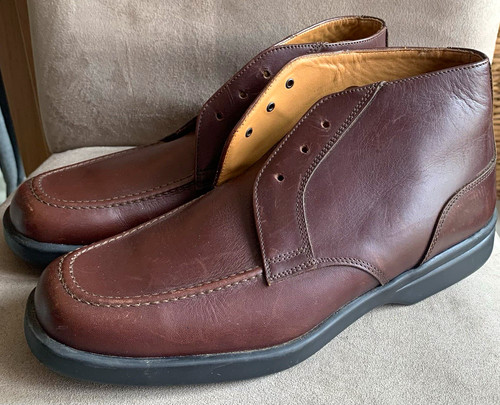 Vintage barker brown leather - barker,