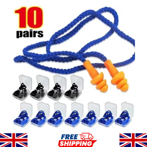 Ear plugs with cord - ear,