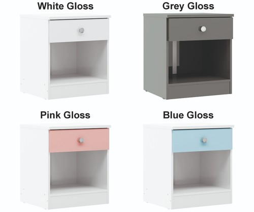 Denver grey gloss bedroom - denver,