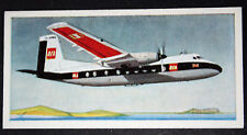BEA  Handley Page Herald  Airliner  Vintage 1960's Illustrated Card  KE24M