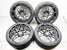 BMW M4 F82 M3 F80 COMPETITION COMPLETE 20" INCH ALLOY WHEEL SET WITH TYRES 2017