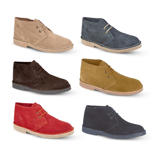 Mens suede desert - mens, boots