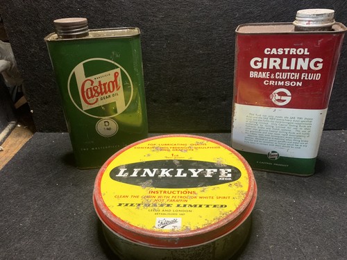 Vintage cans and - tins, job