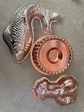 Copper Jelly Moulds