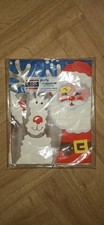 Vintage Santa Xmas Paper Table