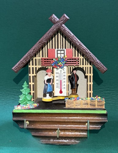 Vtg german weather house - weather,