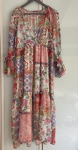 Zara floral print dress - print,