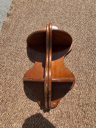 Vintage pair beautiful oak - pair,