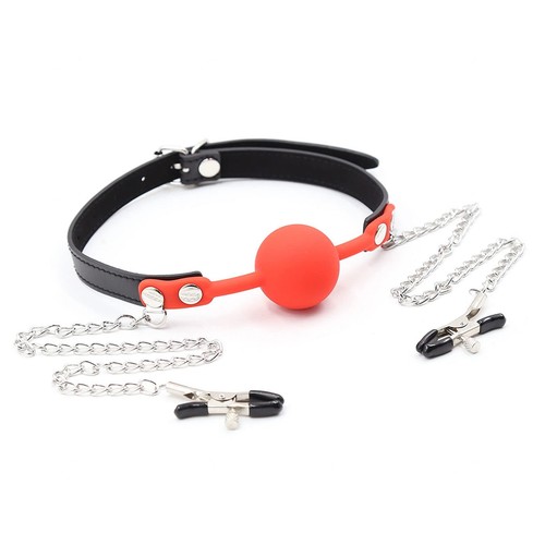 Black silicone ball - black,