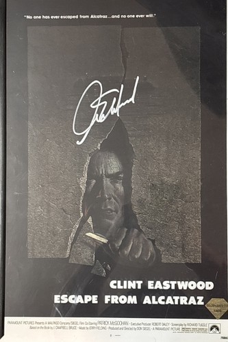 Clint eastwood signed - signed, au