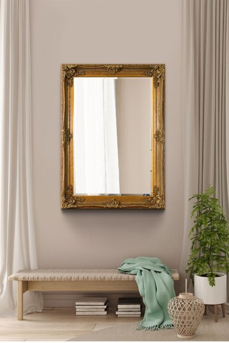 Large mirror gold - large,