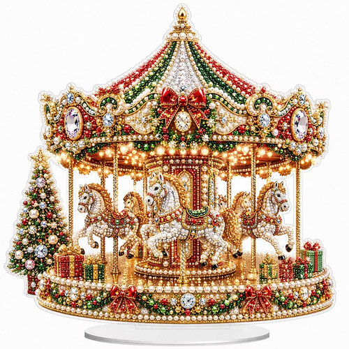 Diamond pearl art christmas - diamond/pearl,
