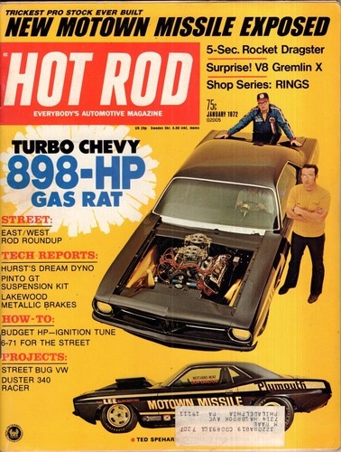 Hot rod magazine january - hot,