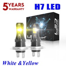 2PC H7 LED Headlight Bulbs Kit
