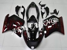 Black Red ABS Injection Mold Bodywork Fairing for Blackbird CBR1100XX 1997-2007