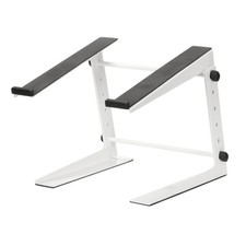 White DJ Laptop Stand Heavy