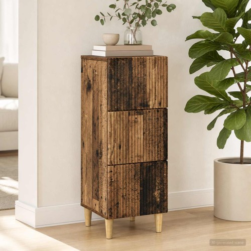 Vidaxl drawer cabinet old wood - vidaxl,