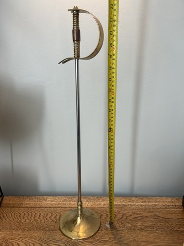 Vintage fire poker with - poker, brass
