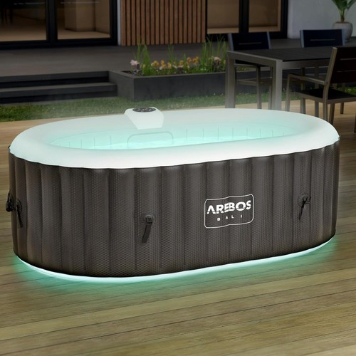 Inflatable hot tub outdoor - hot,