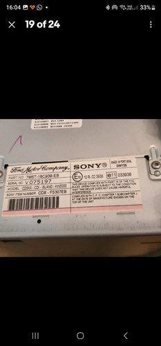 Ford focus mk2 sony - mk2,