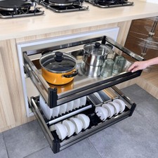 Pull Out Basket Drawer Sliding