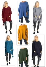 Womens Italian Batwing Jumper