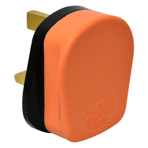 Rubber 13a amp fused - uk, 13